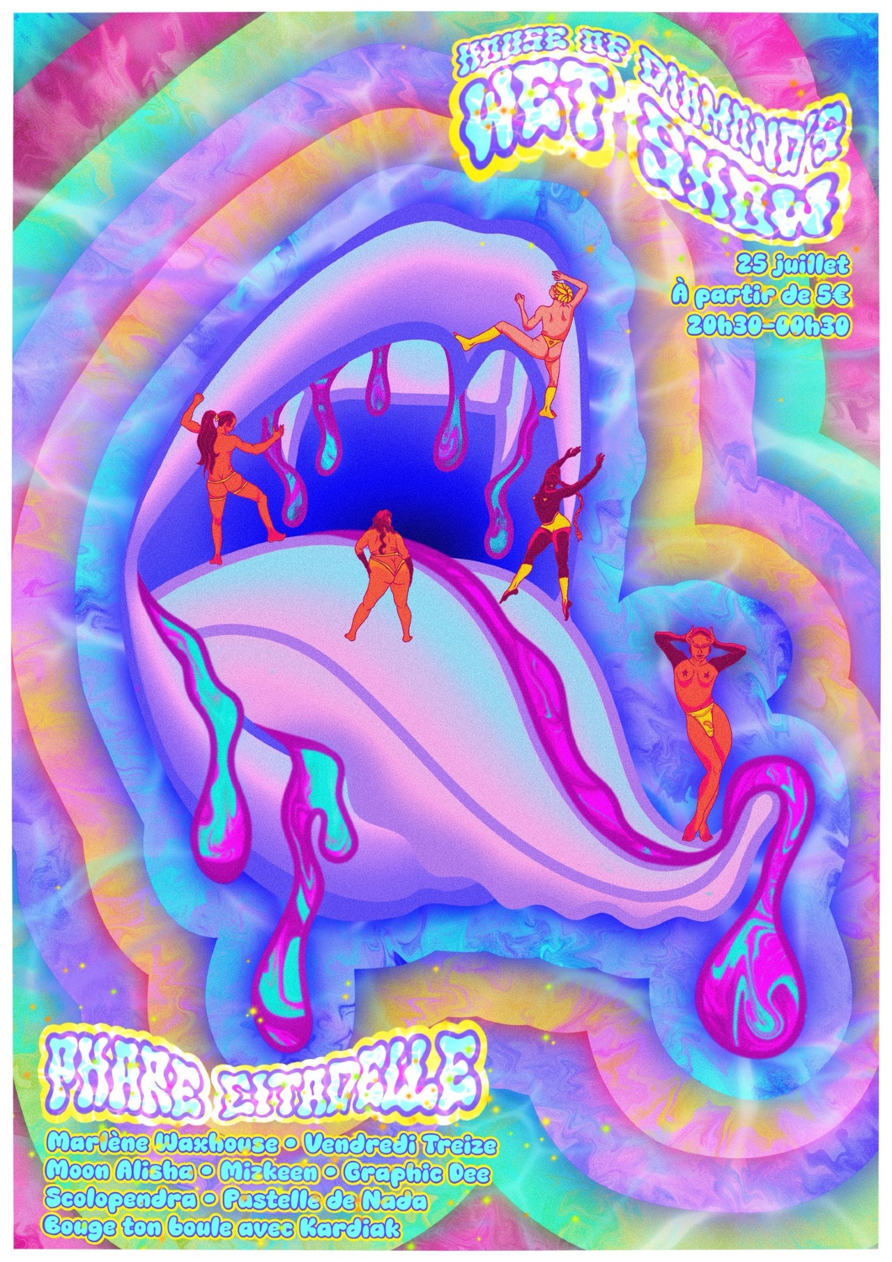 affiche du wet show
